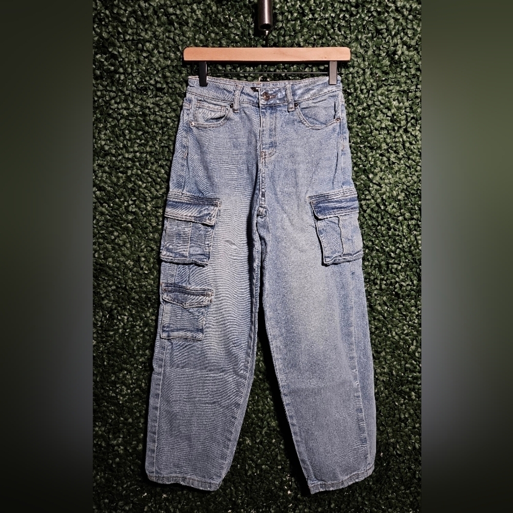 Forever 21 Light Blue Denim Pants